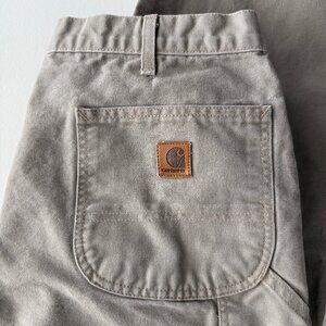 Vintage Carhartt B11 Desert Duck Canvas Work Pants Dungaree Size 36x32 2007